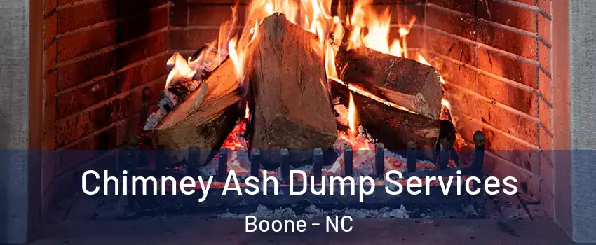 Chimney Ash Dump Services Boone - NC