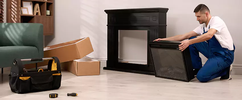 Old Rusted Metal Fireplace Repair And Replacement in Boone, NC